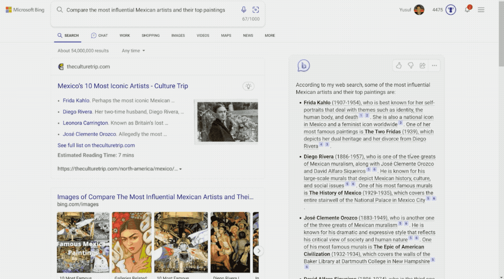 AI搜索引擎之后， 大模型跟人“打得火热”▲谷歌推出AI版搜索引擎Bing