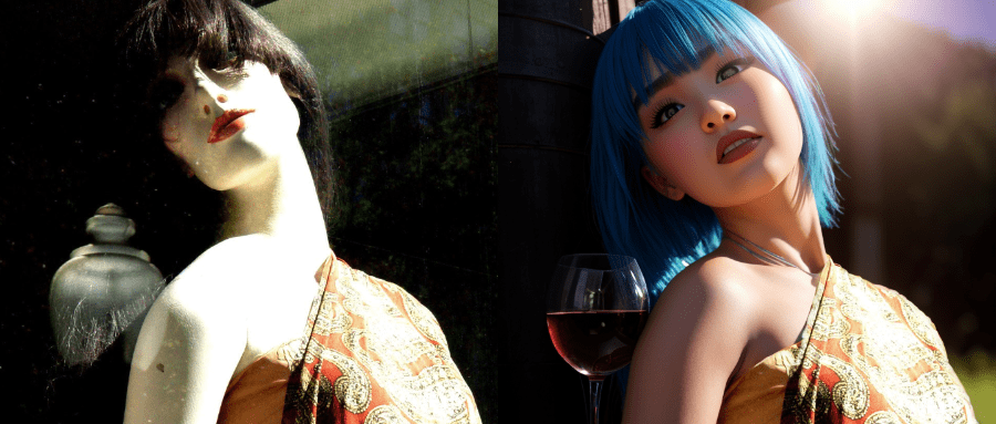 AI顺势而上 神采PromeAI生成的真人饰品穿戴效果